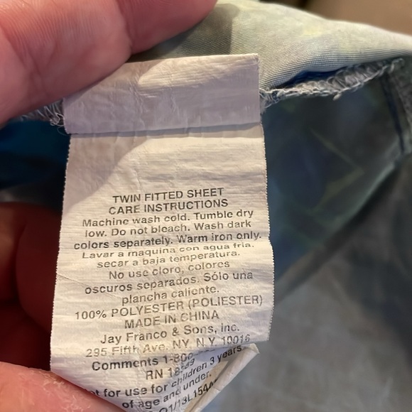 TMNT Sheet Set 1 Flat sheet and 1 Fitted - Picture 5 of 9